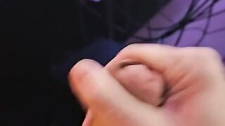 Straight Daddy ejaculation