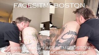 I love soothing a well used gap, it was a joy to get my face in Presh's thick booty meat & get down to work.Paying additional attention to each fold