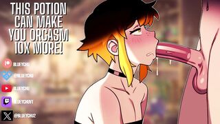 Femboy Wizard MILKS YOU Dry~ - NSFW ASMR