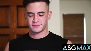 NEXT DOOR STUDIOS - Gloryhole Floozy Noah Takes Trevor Brooks' Throat-Fuck & Raw Pound