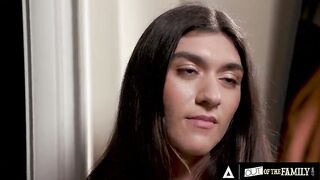 OUT OF THE FAMILY - Aubry Babcocks Sexuality Test Turns Into Stepmom Lauren Phillips Hardcore 3-Way