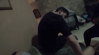 My Friends we're curious about wemen's preggo body, So My Wife let US to play with her