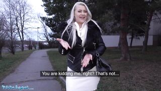 Public Agent Outdoor Blow job-Sex & Basement Fuck for Big Tits Golden-Haired Alexa Ballsy