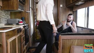 TRAILERTRASHBOYS Slutty Eddie Patrick Barebacked By Buck Richards