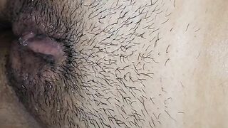 Anal-act of love with an 18-year-old neighbor, seen from beneath