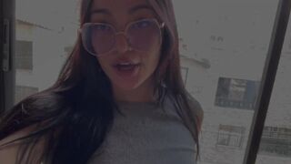 He comes to visit me at my business and ends up giving me a spectacular oral pleasure-sex in the centre of my