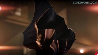 Mitsuri was Defeated, her Vagina and Anal are Destroyed (Realistic Sexgame)