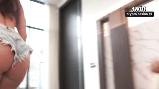 "Panties for boobs, sis" Step Bro Found Panties — Tit Flash Deal Turns Raw Creampie POV