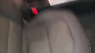 Rosalina Love Sucks My Penis in the Car and Licks the Cum