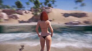 two Busty Redheads Licking Their Snatches