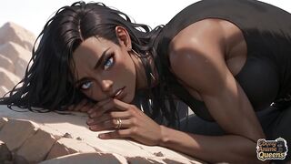 Ebony Fever Heats up the Desert! the Hottest XXX Porn!