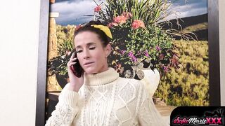 Brunette MILF Sofie Marie Can't Help But Give In To Wild Sensation