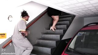 Lalin beauty BBW Mary Butterfly Seduces The Car Mechanic Into Anal JM1413