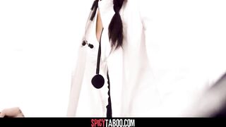 Lucky Stud Examined By Nurse For Boner And Gets Handjob Treatment