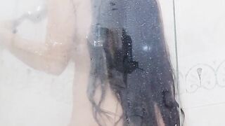 Colombian cutie shows us her body while this chick showers and shaves her snatch here on pornhub