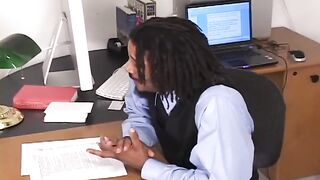 Haley Young has interracial sex and drinks hot cum