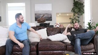 Sexy French Maid Gets Spitroasted! - Laynee James