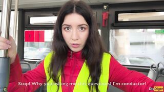 Caught Bus Conductor Cheating Passengers and Fucked Him Cum In Cunt