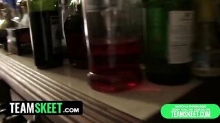 TeamSkeet - Hot babe got her hand stucked on the sink gets screwed from behind before getting helped