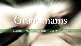 Avid grandma wanks big ramrod