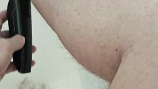 Sissy's first time shaving legs