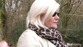 OldNanny - BBW Mature and Golden-haired Hottie Ardent Lesbian Encounters