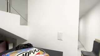 Thief surprises Linda Clauss at her house, spanks her biggest booty and bangs her hard