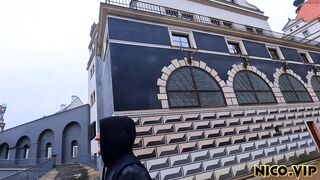 Cute Girlfriend takes Big Wang in her tight Booty - Anal Sex Voyage Vlog in Dresden