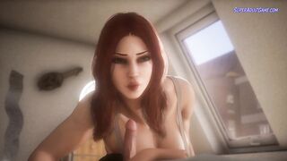 All This chab Desires Is To Bang His Stepmom Massive Booty - Anal Sex ( 3D Realistic )