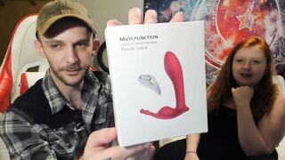 Animour panty sex-toy unboxing and masturbation