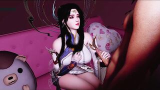 Queen of the 3D Night Realm- 3D Animation Anime