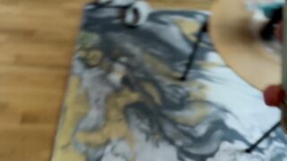 Pussy prank ended swallowing cum. Put her vibrating ,whilst cute relax