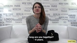 Super cute czech amateur screwed on casting