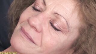 hirsute granny first time anal banged