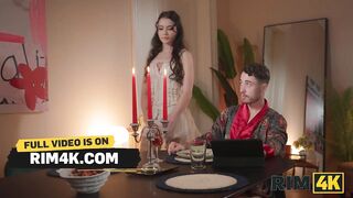 RIM4K. Nice-looking Brunette’s Rimming Fantasy Comes True