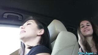 Public Agent - I met two beauties on road voyage and had a real adventure!