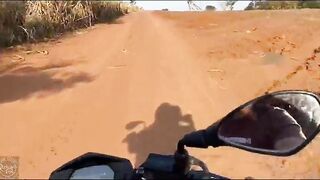 18-year-old African college girl has sex and orgasms in the bush.