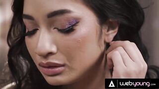 two Straight Virgin Prom Babes Avery Black & Destiny Mira Dump Their Boyfriends For Lesbian Sex