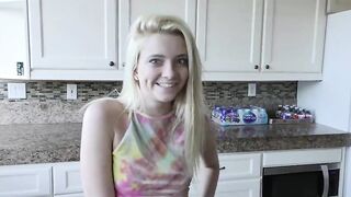 Stepdad found out about your little online account with nudes