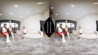 BRAZZERS - MILF Professor Katie Morgan Disciplines Vanna Bardot And Lana Sharapova’s Tight Cunts