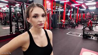 Hawt Gym Angel Asks Stranger to Fix Her Glute Form – Gets "Personal Training" in Studs's Locker Room