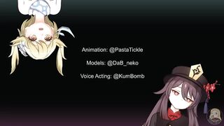 Lumine and Hutao tickling challenge