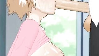 Mitsuki Thanks Him for Being Friends with Stepson by Getting Her Throat Fucked