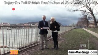 I wanna Screw your Arse! Jim Slip & Sarah Kelly at JimsCastings