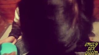 recopilacion de Emily Sex Queen follando y tragando comida con sperm parte 2