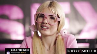 ROCCO SIFFREDI - Lascivious Luna Bbunny Takes Monster Knob Hardcore - Live Podcast Pounding