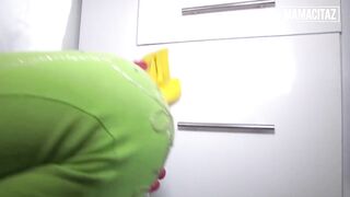 Nasty Cleaning Lady Daniela Robles Oiled Up and Fucked Deep - MAMACITAZ