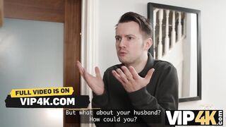 VIP4K. Do you crave your morning coffee with a drop of your neighbor's sperm, my dear husband?