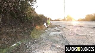 Small ALIYA BRYNN Pays Crimes With Snatch