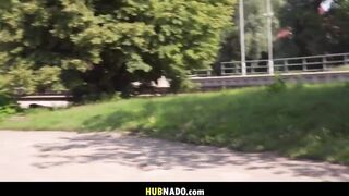 Cash-Driven Encounter with Nice-looking Brunette Isabella: From Flirty Chats to Steamy Outdoor Action and Unforgettable Pleasures in Various Sexy Positions